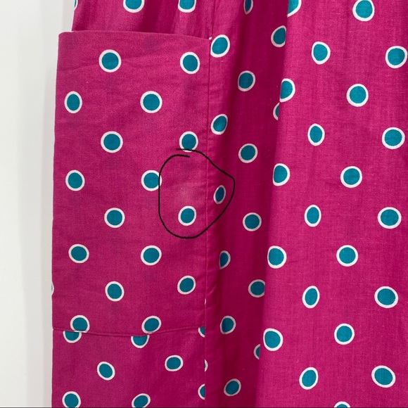 Vintage retro house dress polka dots Gilligan O’Malley - Picture 12 of 14